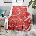 Meat Print Blanket