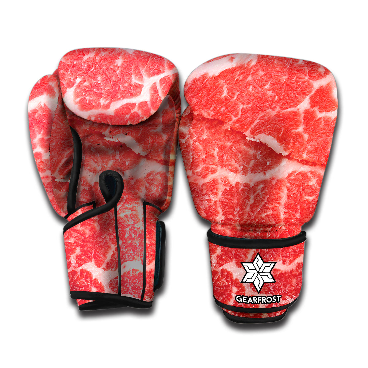 Meat Print Boxing Gloves