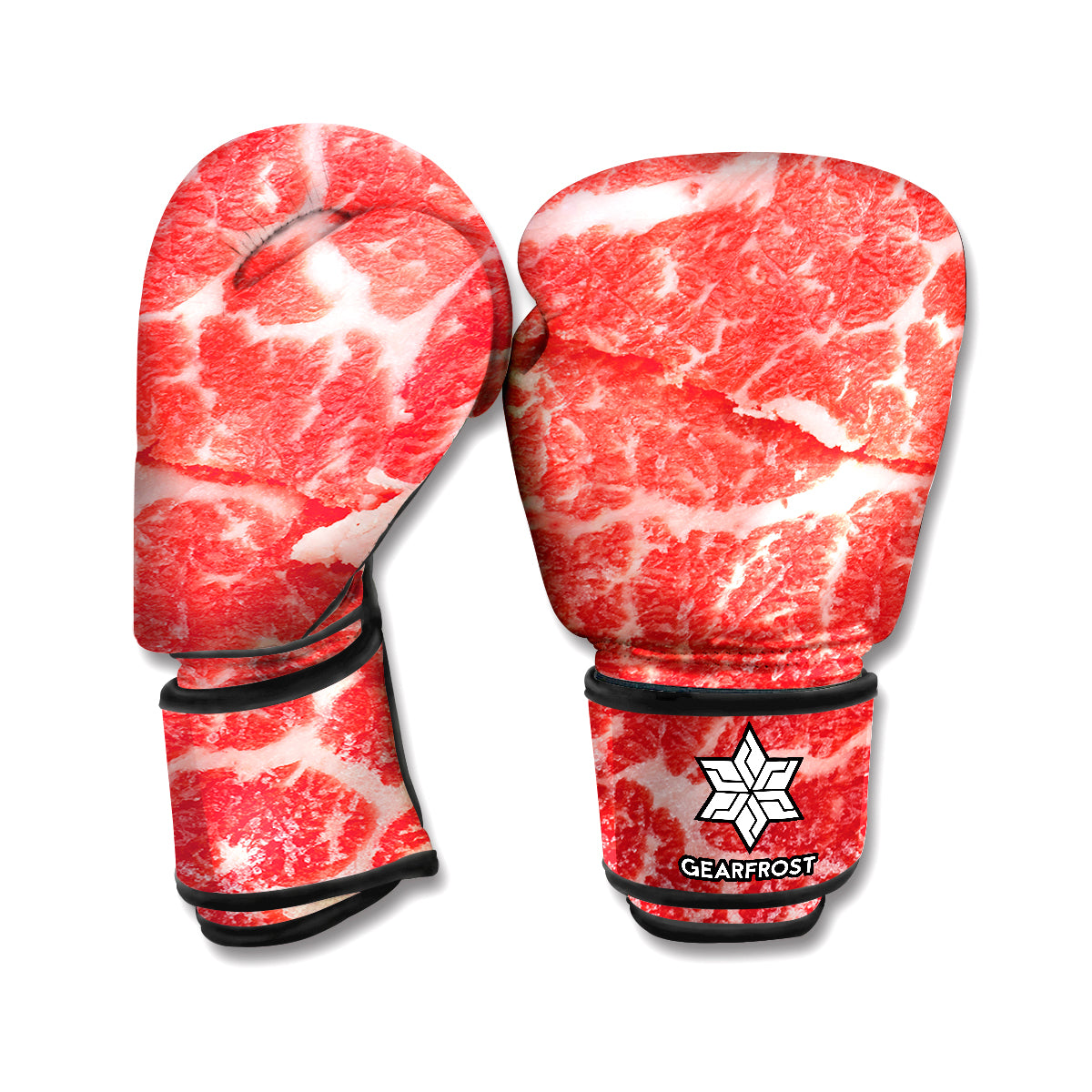 Meat Print Boxing Gloves