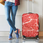 Meat Print Luggage Cover