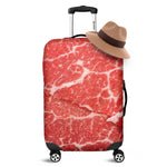 Meat Print Luggage Cover