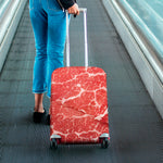 Meat Print Luggage Cover