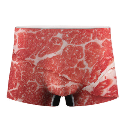 Meat Print Men's Boxer Briefs