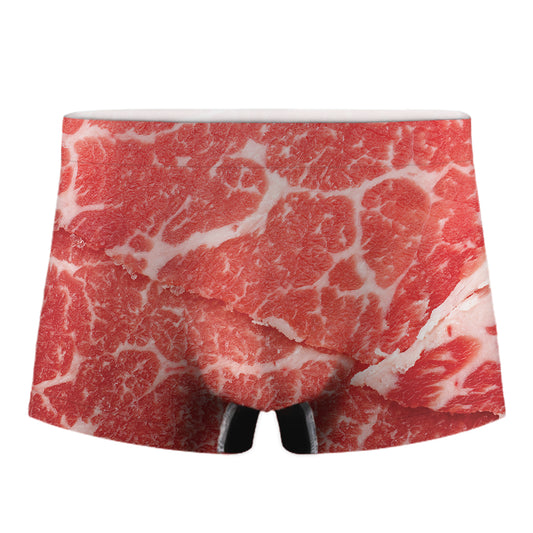 Meat Print Men's Boxer Briefs