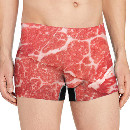 Meat Print Men's Boxer Briefs