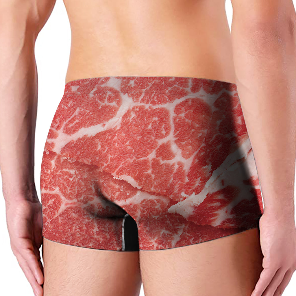 Meat Print Men's Boxer Briefs