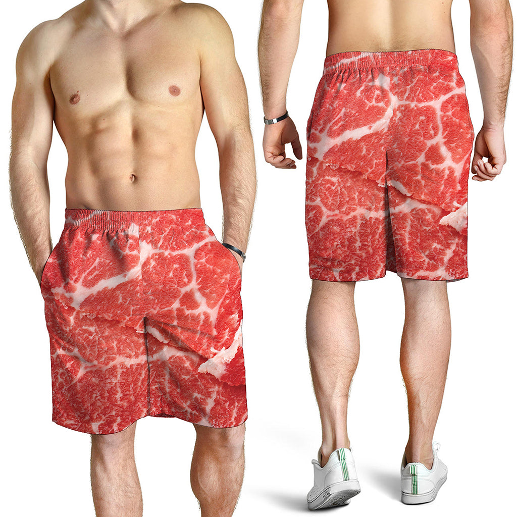 Meat Print Men's Shorts