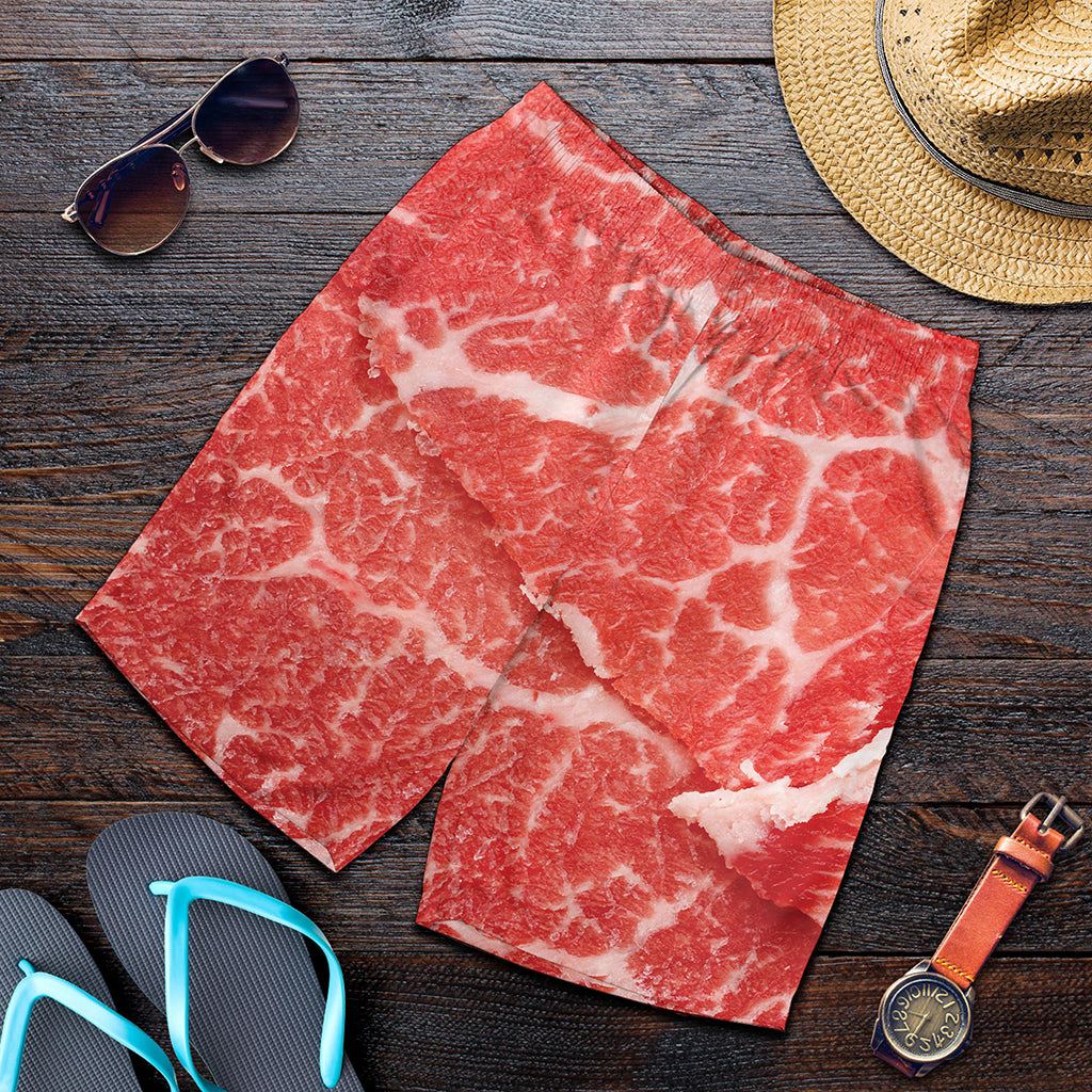 Meat Print Men's Shorts