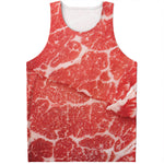 Meat Print Men's Tank Top
