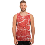 Meat Print Men's Tank Top