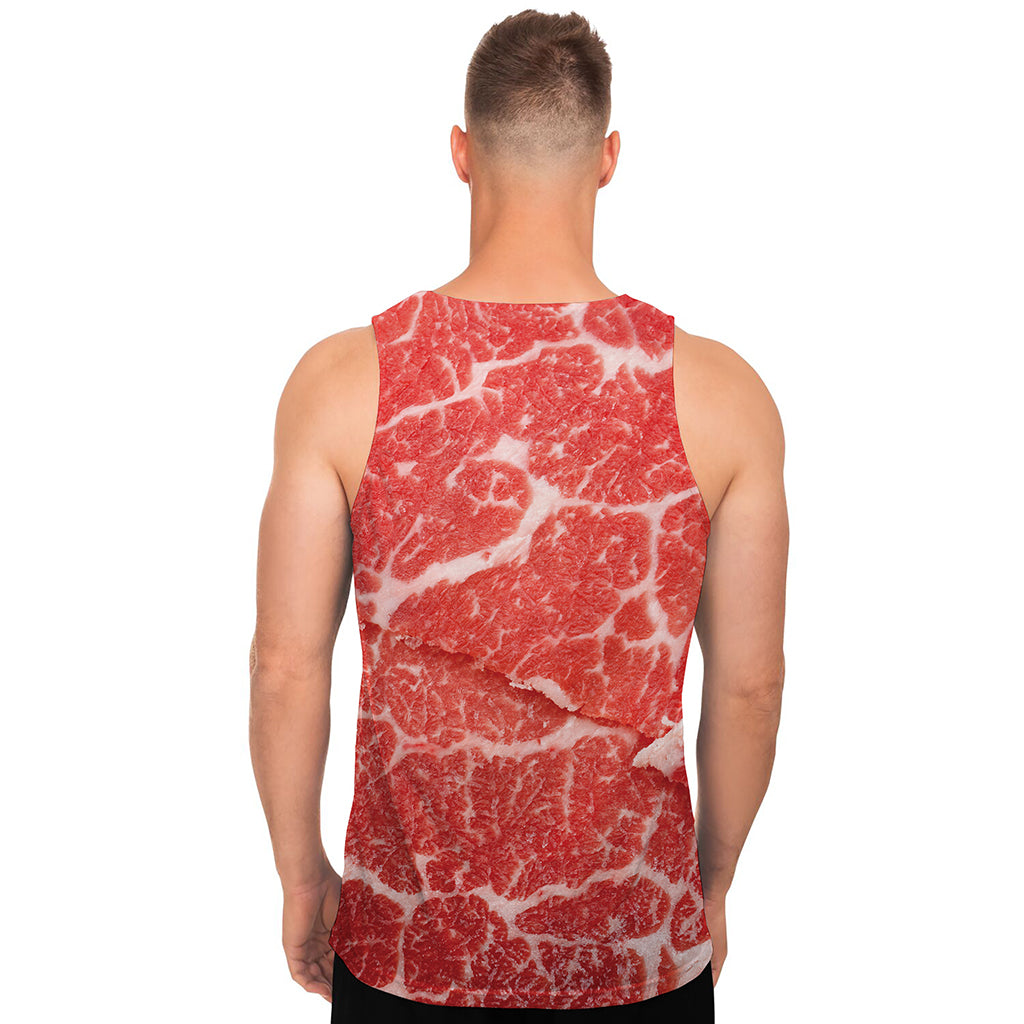 Meat Print Men's Tank Top
