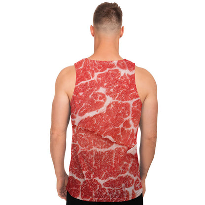 Meat Print Men's Tank Top