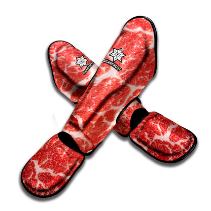 Meat Print Muay Thai Shin Guard