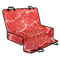 Meat Print Pet Car Back Seat Cover