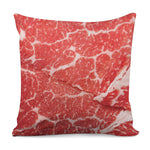 Meat Print Pillow Cover