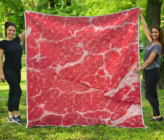 Meat Print Quilt