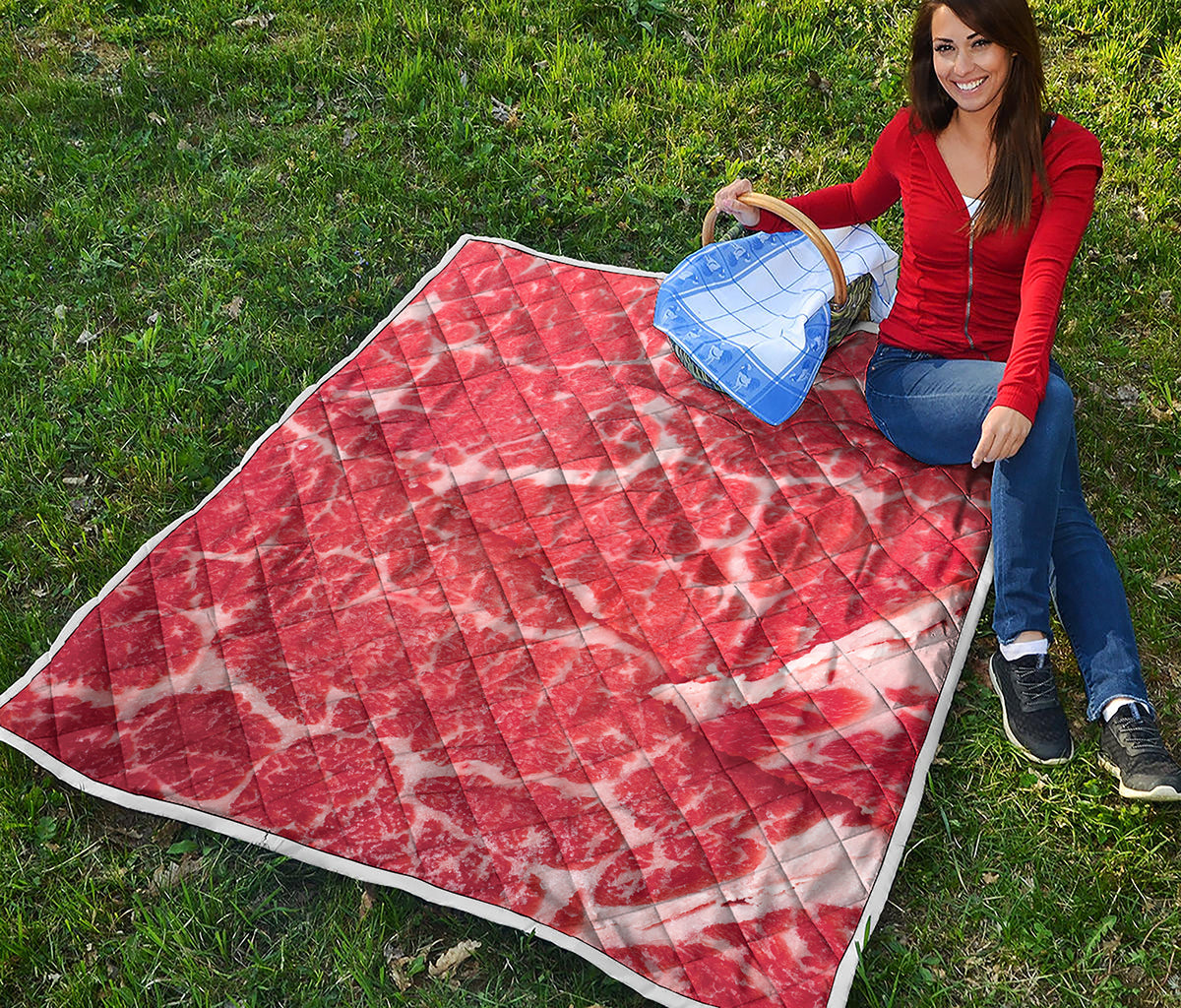 Meat Print Quilt