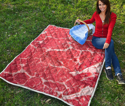 Meat Print Quilt