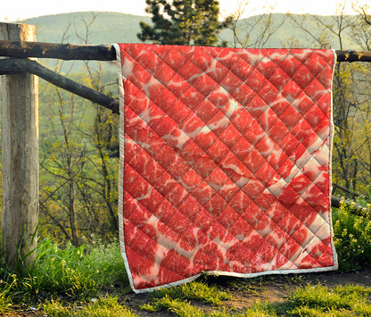Meat Print Quilt
