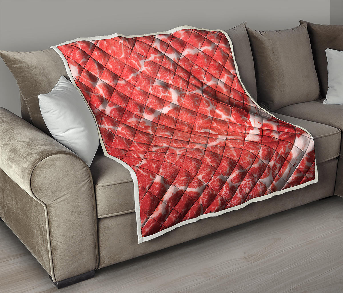 Meat Print Quilt
