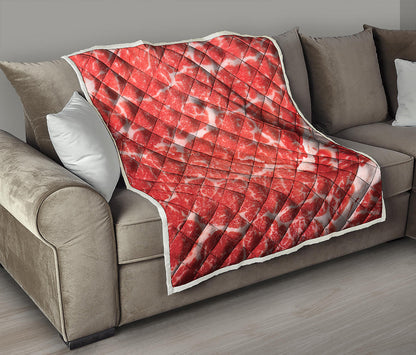 Meat Print Quilt