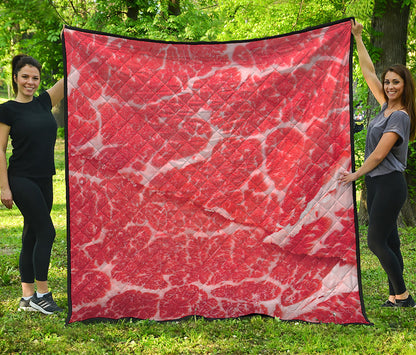 Meat Print Quilt