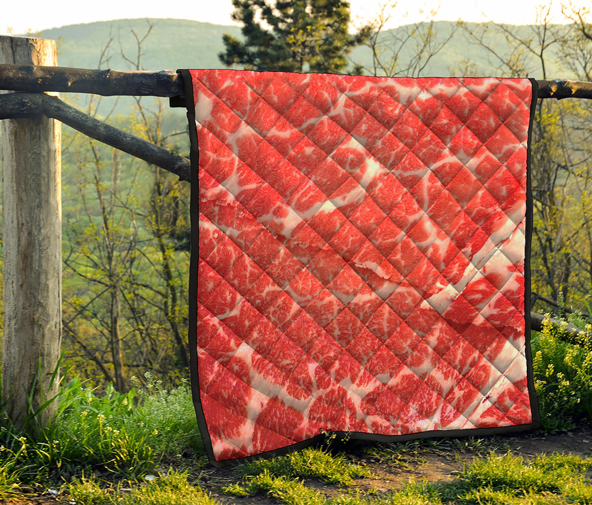 Meat Print Quilt