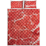 Meat Print Quilt Bed Set