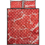 Meat Print Quilt Bed Set