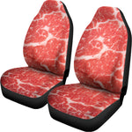 Meat Print Universal Fit Car Seat Covers