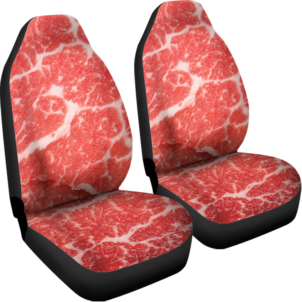 Meat Print Universal Fit Car Seat Covers