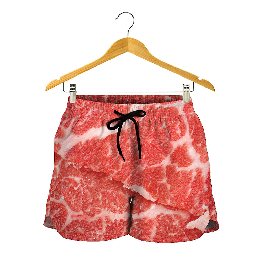 Meat Print Women's Shorts