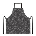 Mechanic Nuts and Bolts Pattern Print Apron