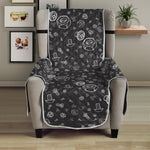 Mechanic Nuts and Bolts Pattern Print Armchair Protector