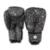 Mechanic Nuts and Bolts Pattern Print Boxing Gloves