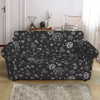 Mechanic Nuts and Bolts Pattern Print Loveseat Slipcover