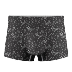 Mechanic Nuts and Bolts Pattern Print Men's Boxer Briefs