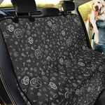 Mechanic Nuts and Bolts Pattern Print Pet Car Back Seat Cover