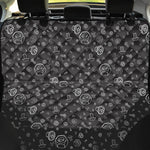 Mechanic Nuts and Bolts Pattern Print Pet Car Back Seat Cover