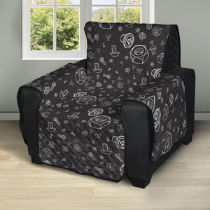 Mechanic Nuts and Bolts Pattern Print Recliner Protector