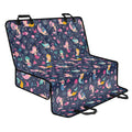 Mermaid Cartoon Pattern Print Pet Car Back Seat Cover
