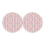 Mermaid Girls Pattern Print Car Coasters