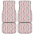 Mermaid Girls Pattern Print Front and Back Car Floor Mats