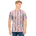 Mermaid Girls Pattern Print Men's T-Shirt