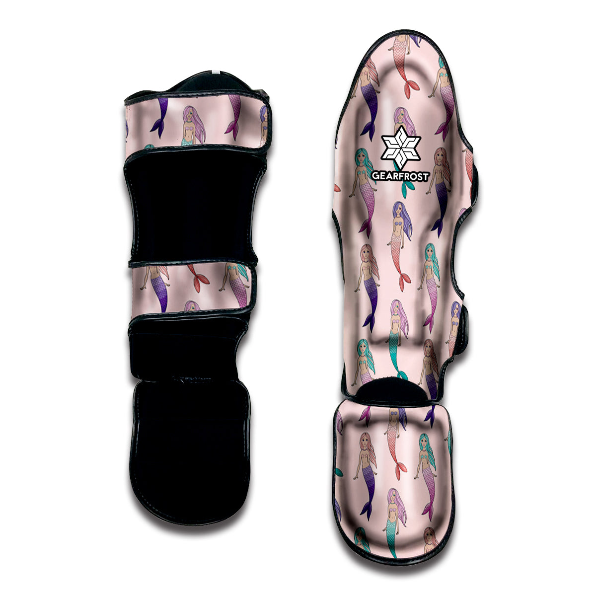 Mermaid Girls Pattern Print Muay Thai Shin Guard