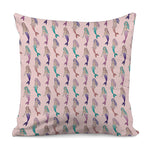 Mermaid Girls Pattern Print Pillow Cover
