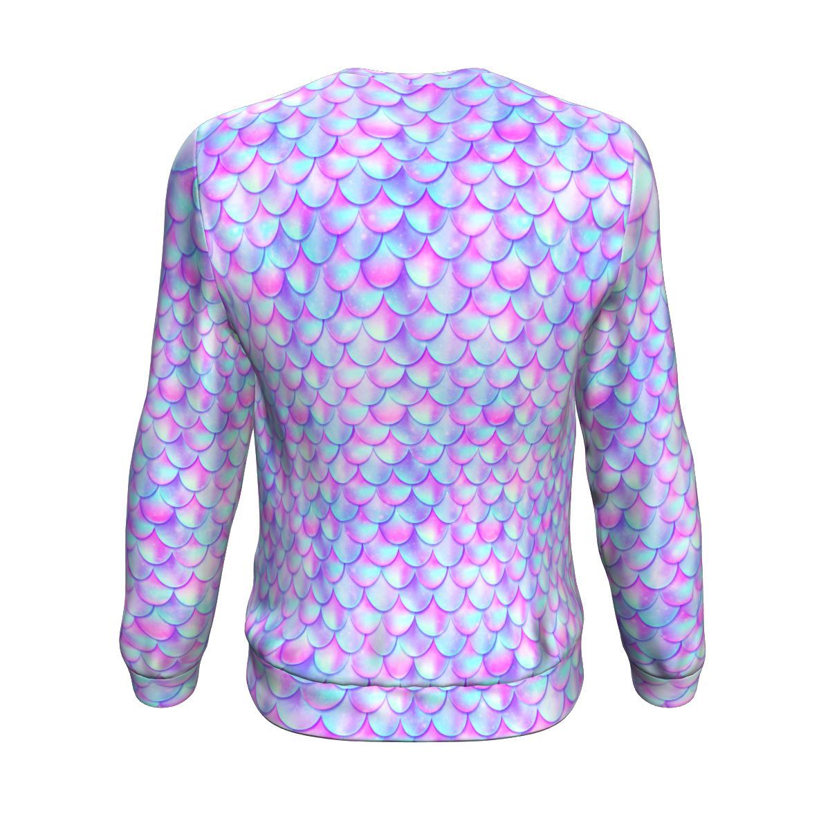 Mermaid Scales I Can't Run I'm A Mermaid Unisex Crewneck Sweatshirt GearFrost