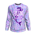 Mermaid Scales I Can't Run I'm A Mermaid Crewneck Sweatshirt