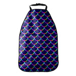Mermaid Scales Pattern Print Car Seat Organizers