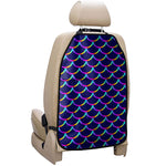 Mermaid Scales Pattern Print Car Seat Organizers